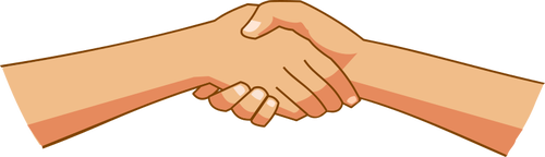 Greeting With Hands Clipart