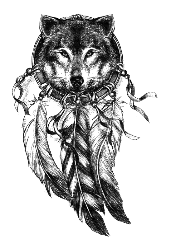 Wolf Drawing Clipart