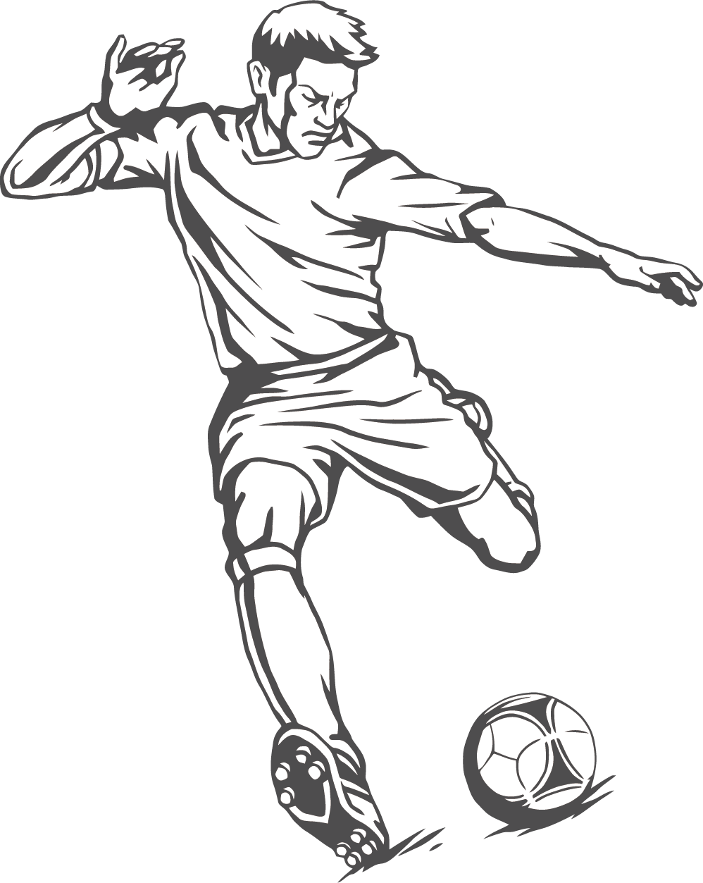 Football Cartoon Clipart