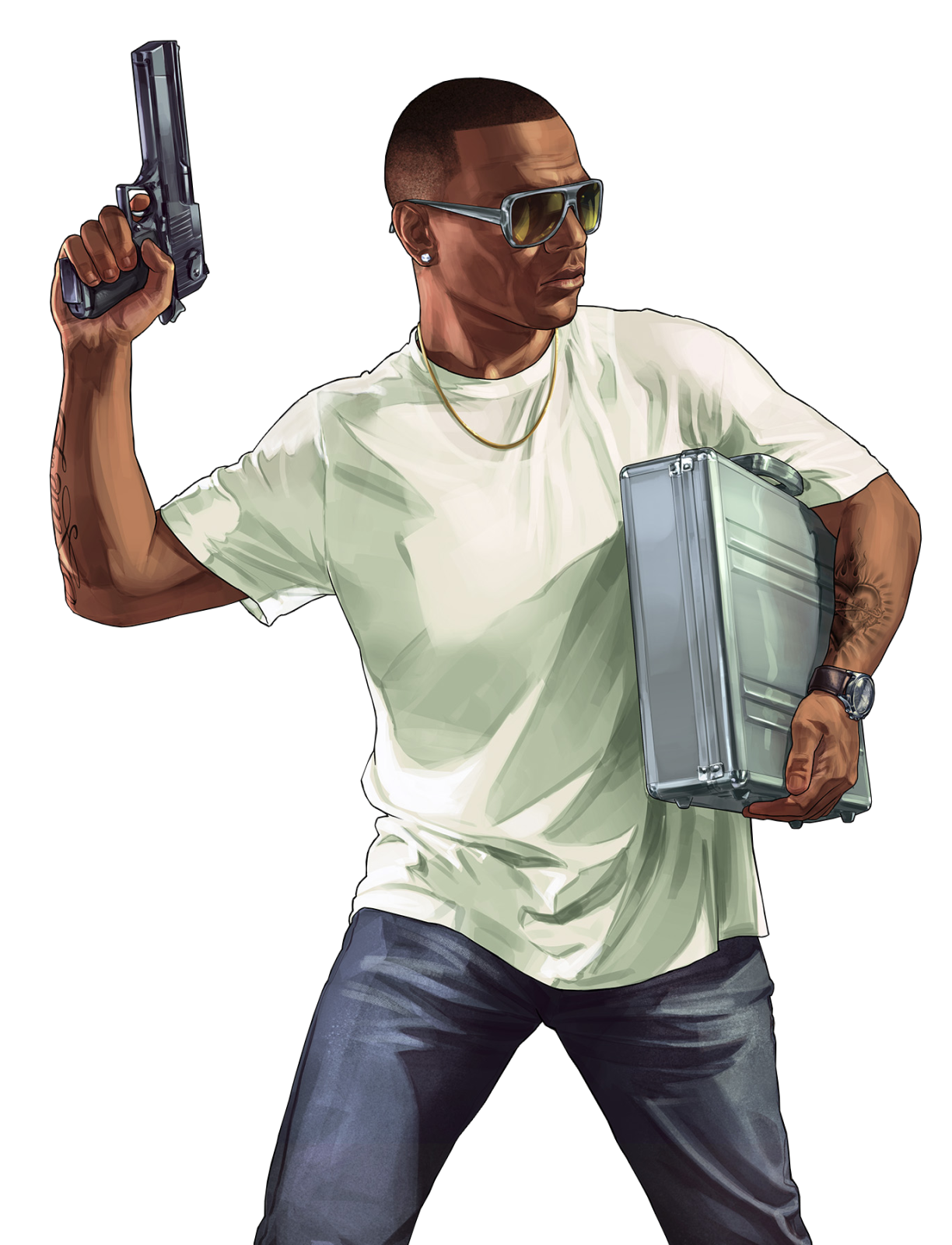 Grand Theft Auto V Shoulder Clipart