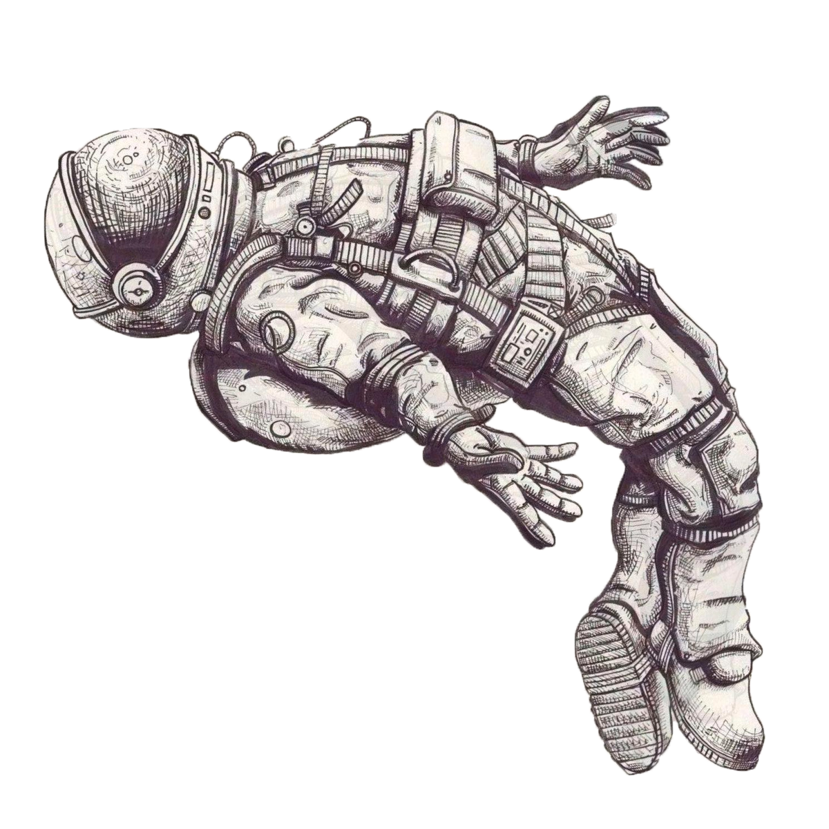 Astronaut Cartoon Clipart