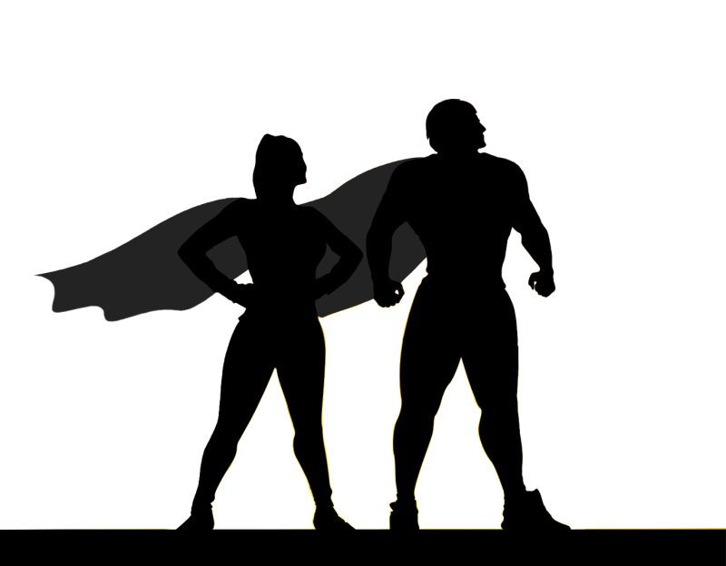 Superhero Cartoon Clipart
