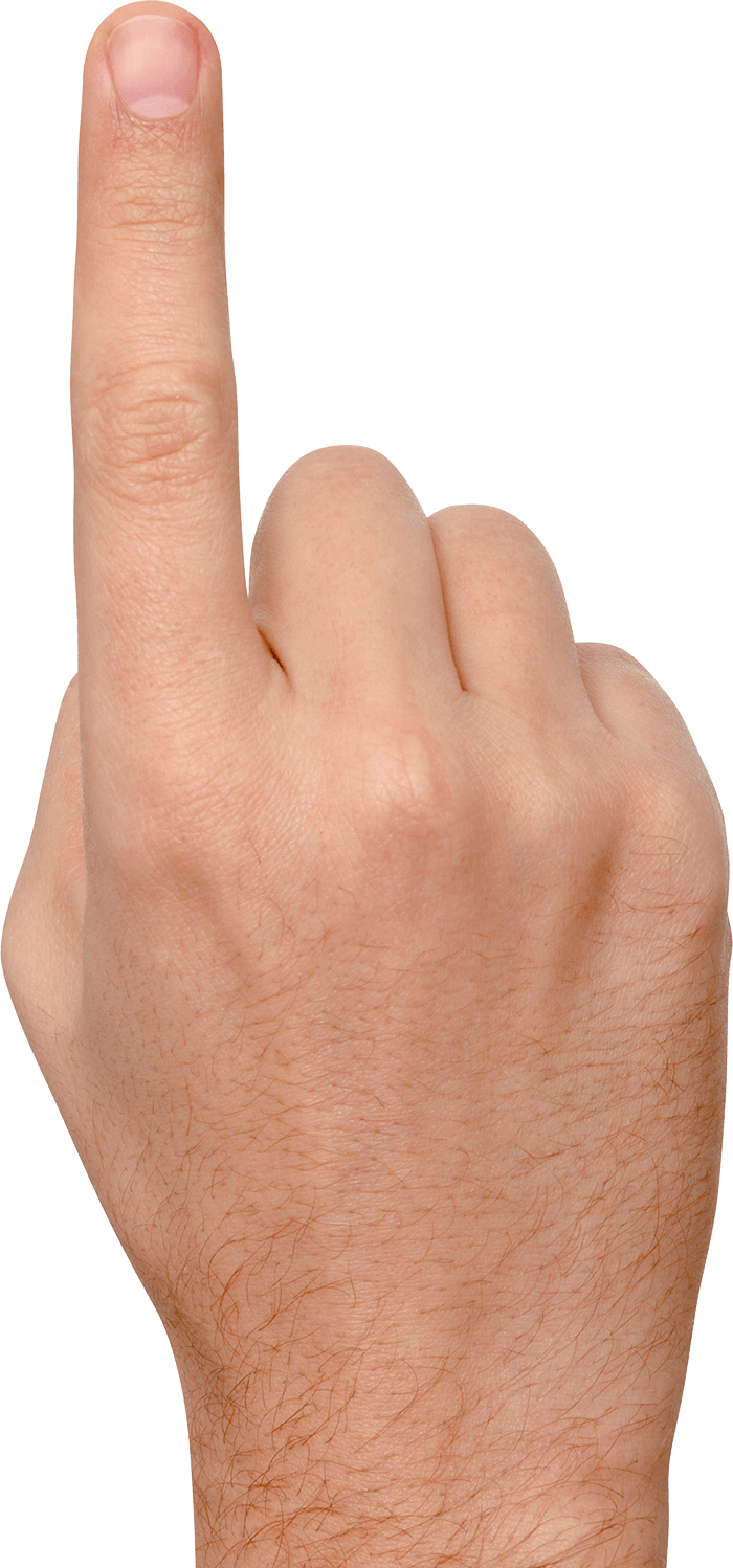 Middle Finger Background Clipart