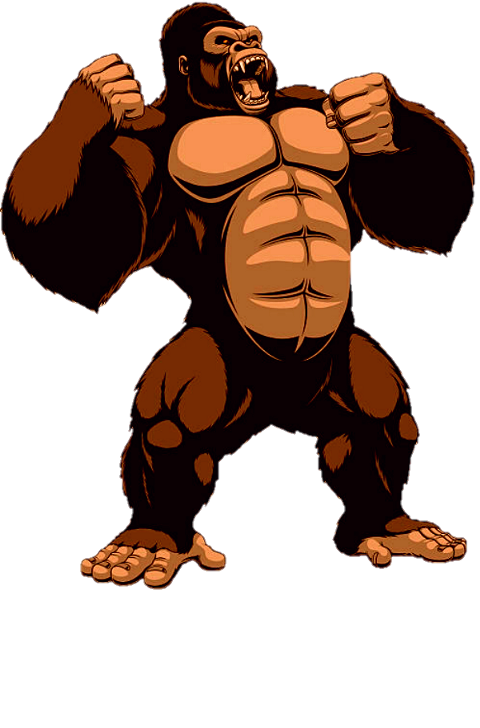 Gorilla Cartoon Clipart