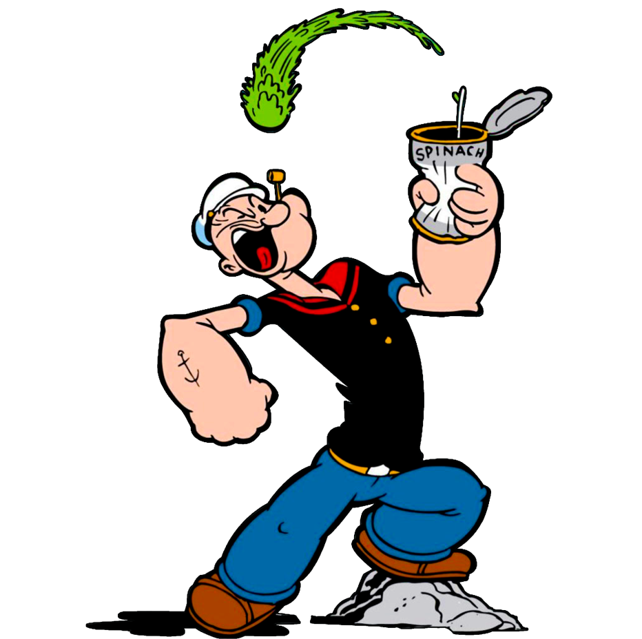 Popeye Male Clipart