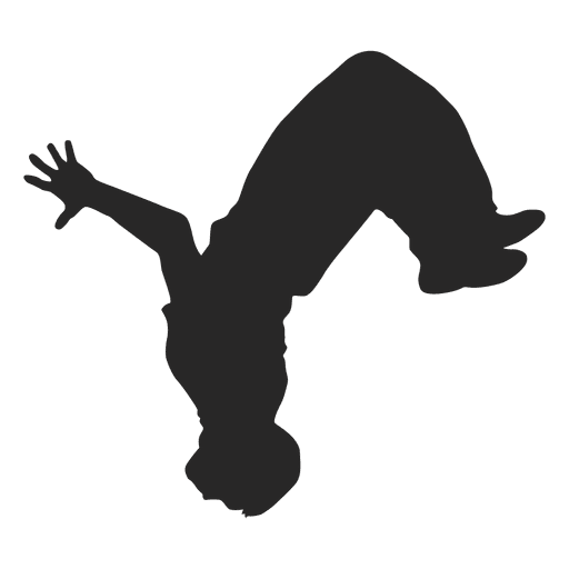 Parkour Silhouette Clipart