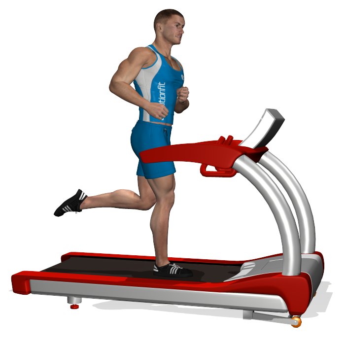 Fitness Cartoon Clipart