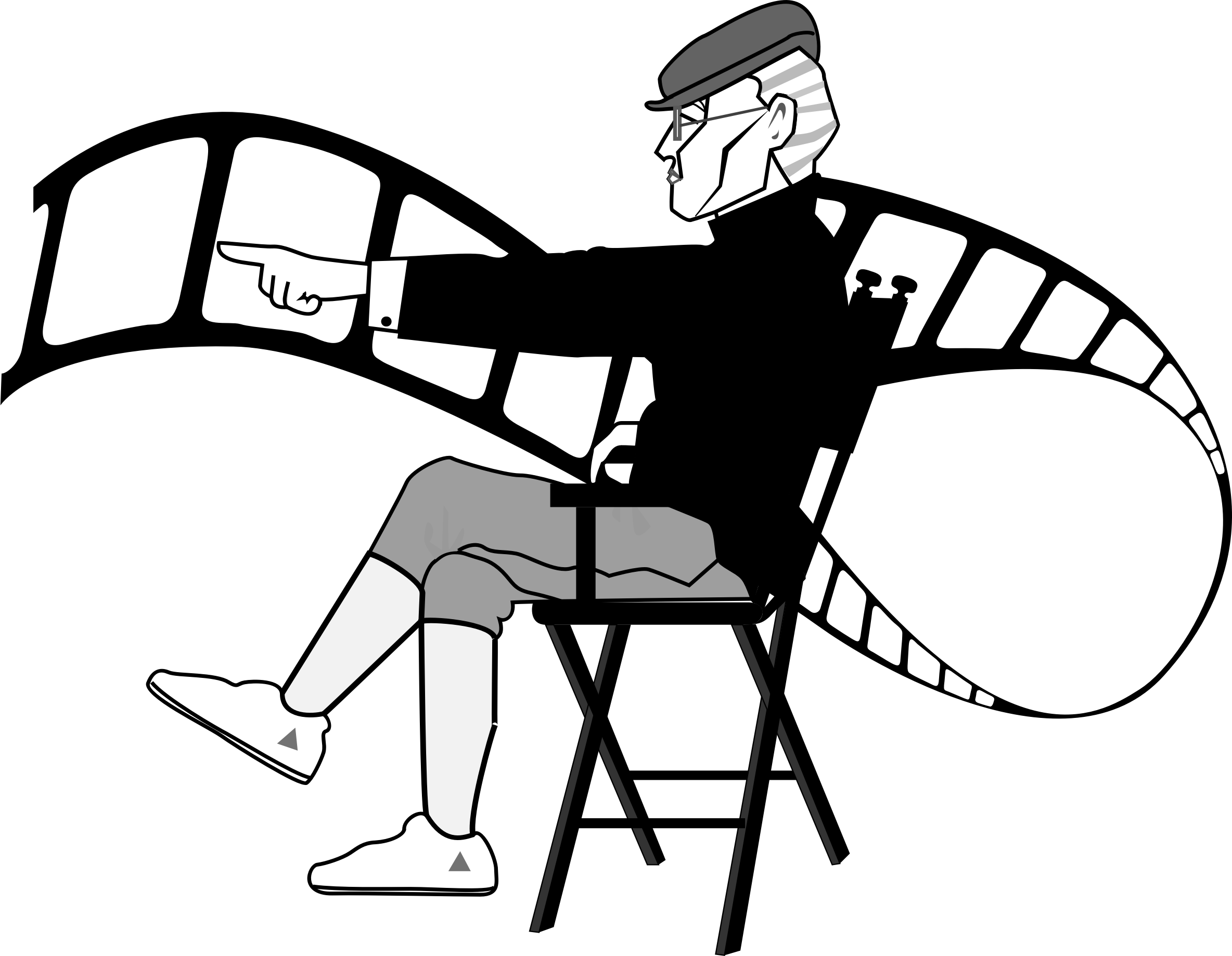 Film Director Arm Clipart