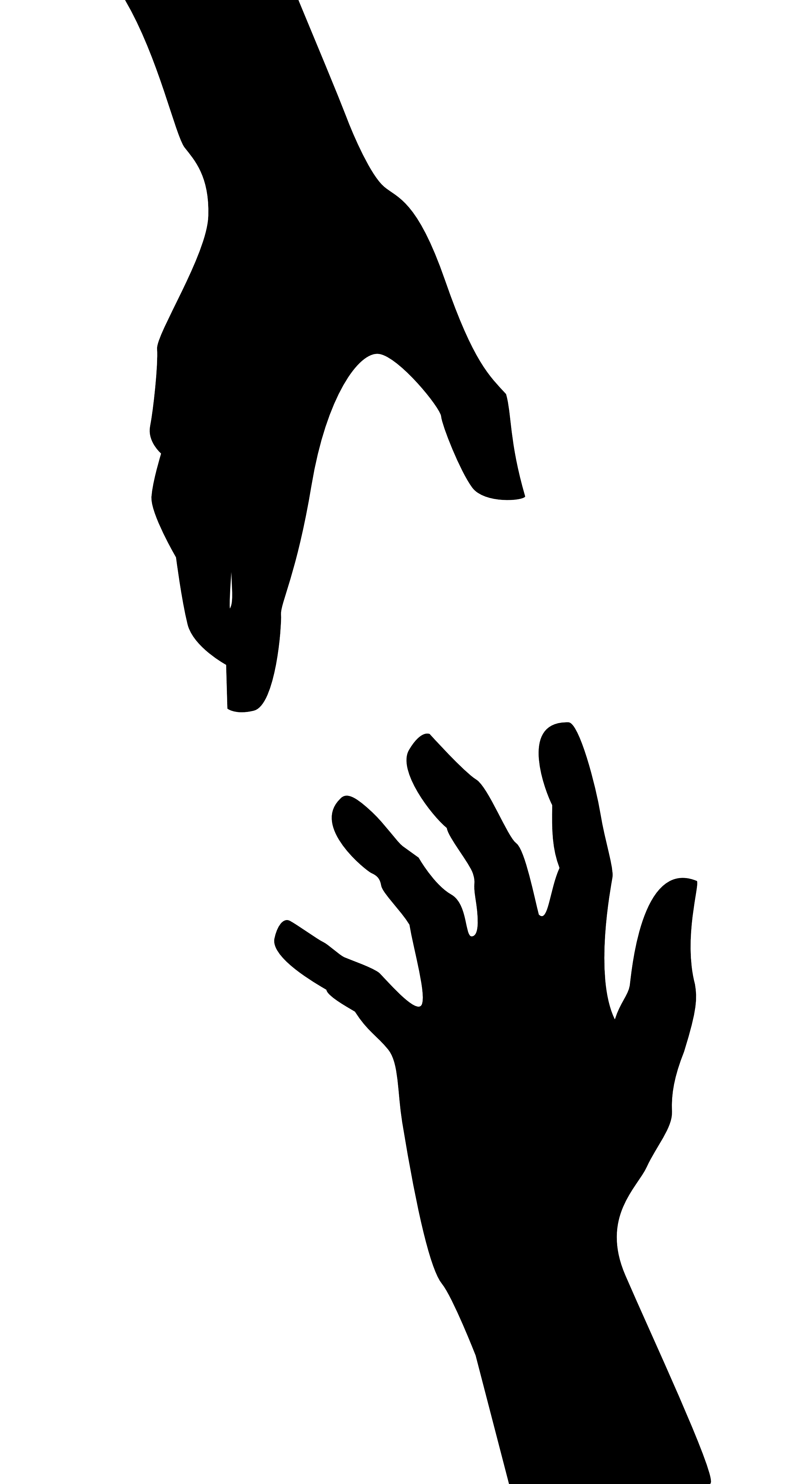 Drawing Silhouette Clipart