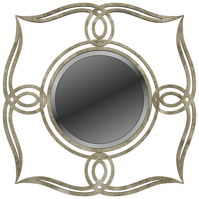 Silver Circle Clipart