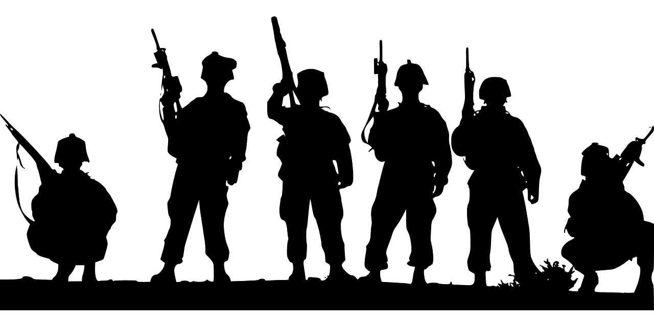 Soldier Silhouette Clipart