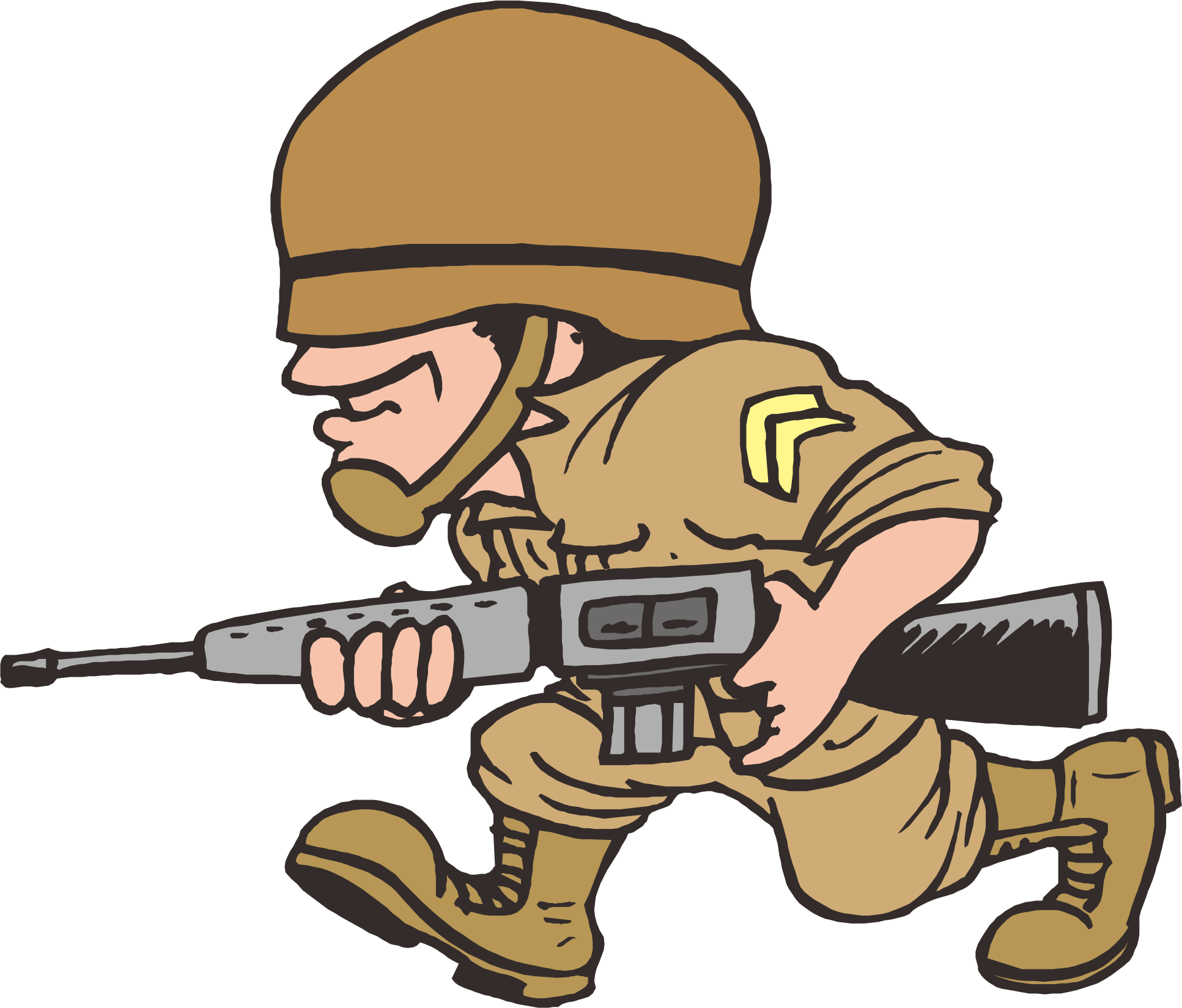 Army Cartoon Clipart