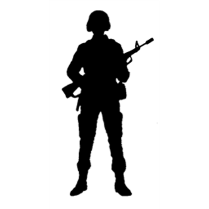 Soldier Silhouette Clipart