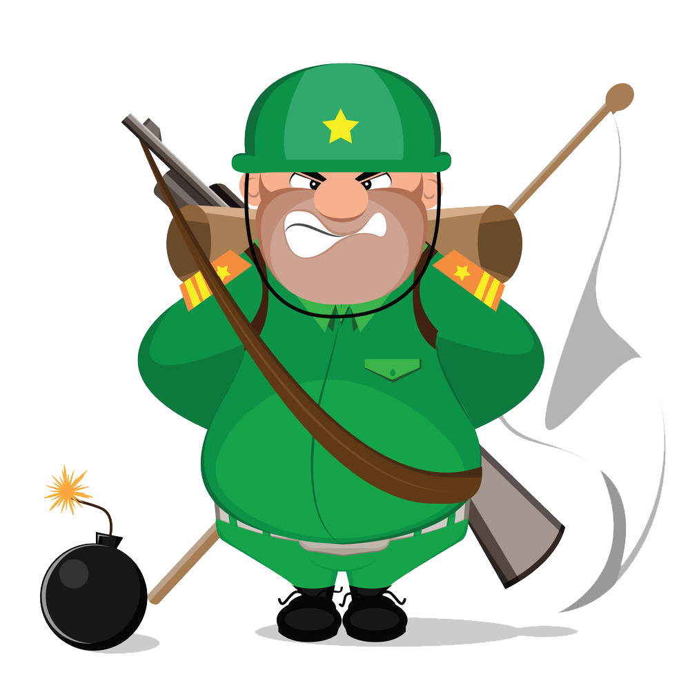 Army Cartoon Clipart