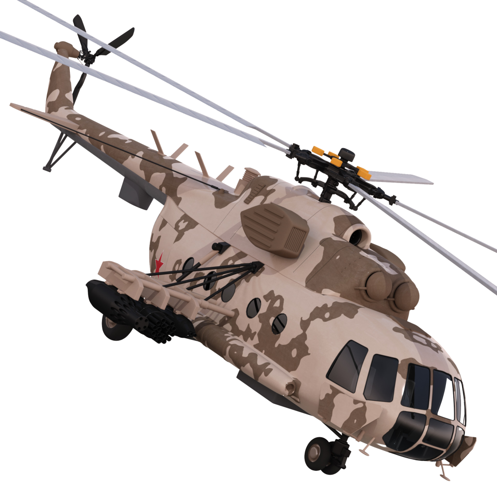 Helicopter Cartoon Clipart