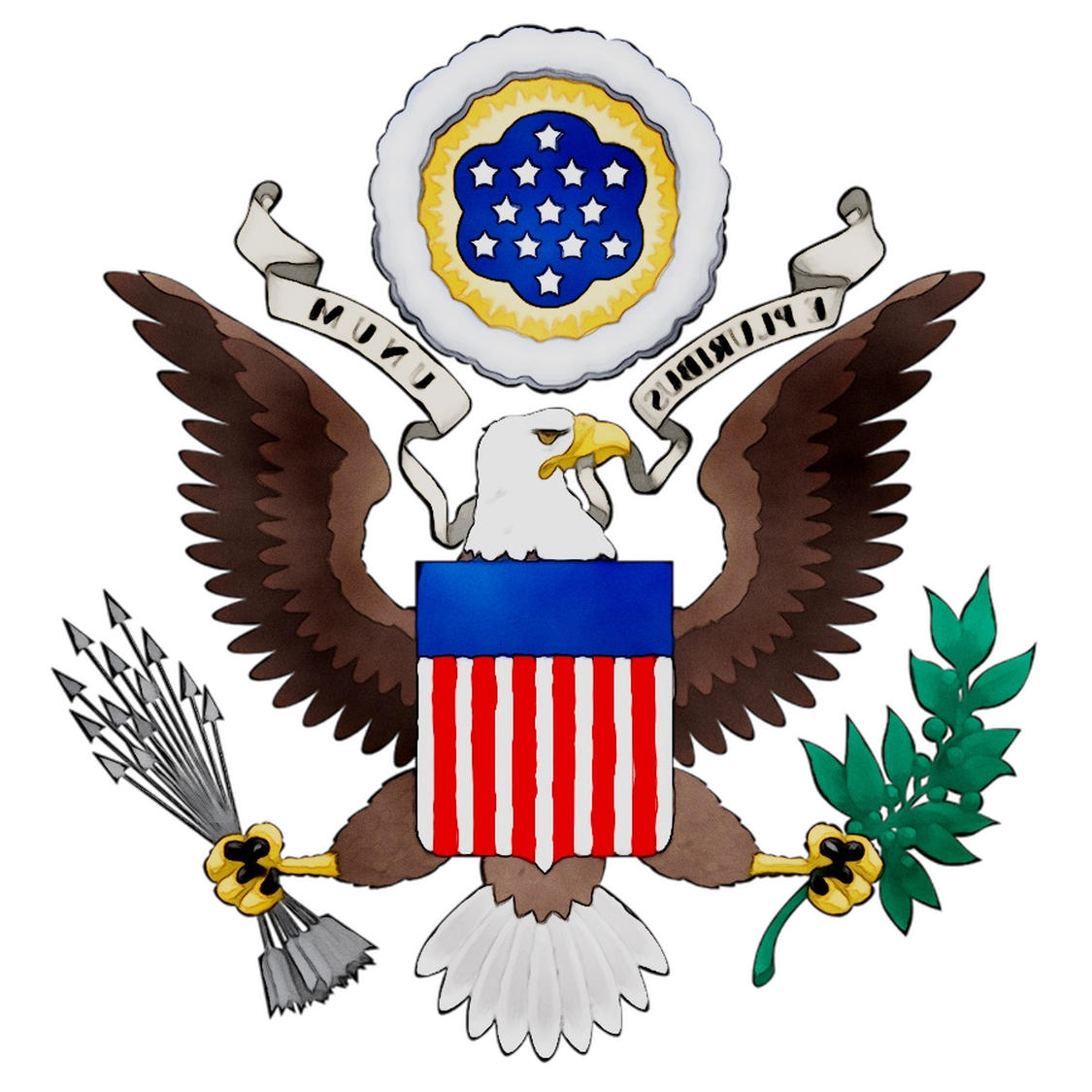 And The United Government Federal Of Industry Clipart