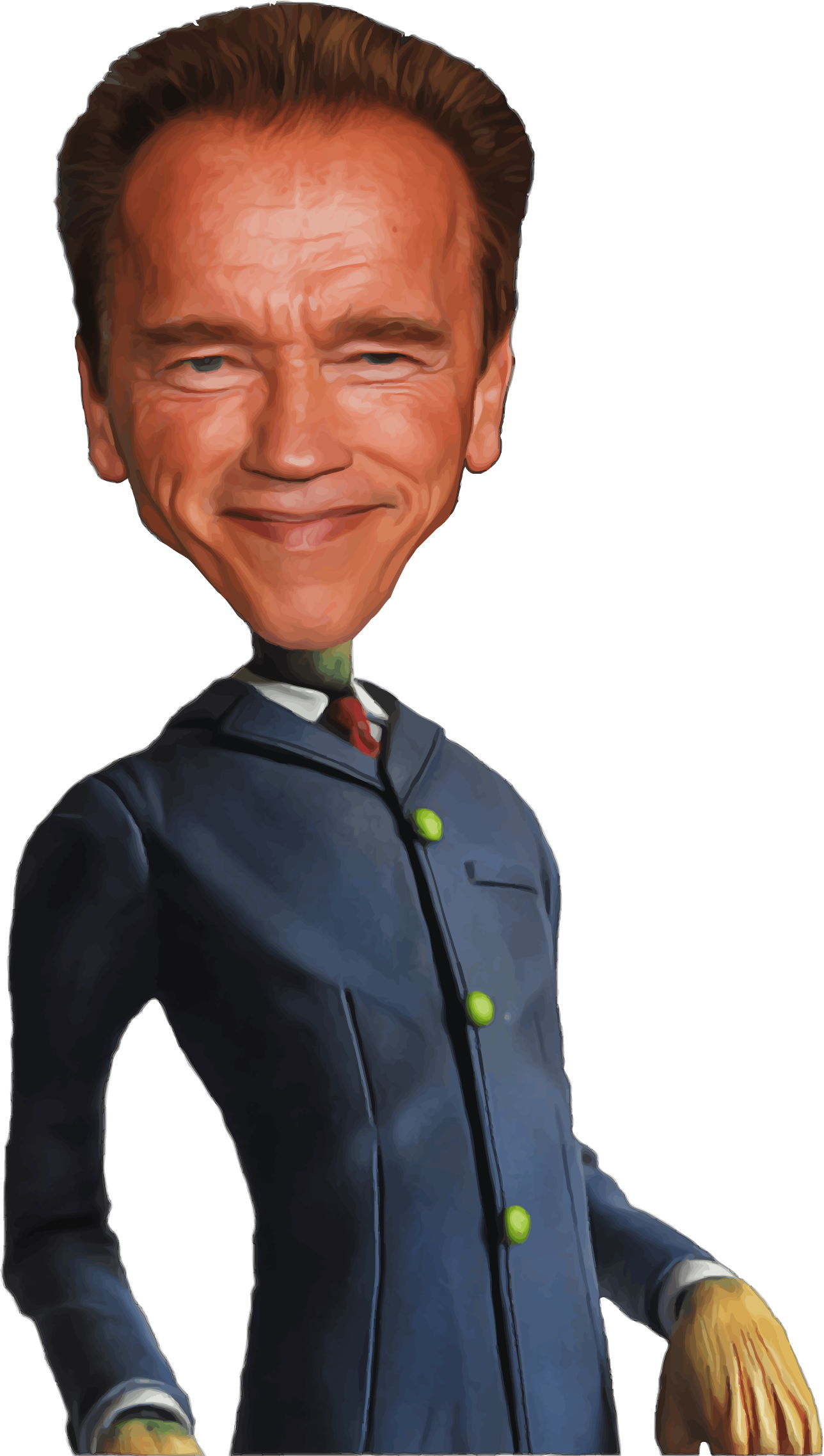 Arnold Schwarzenegger Neck Clipart