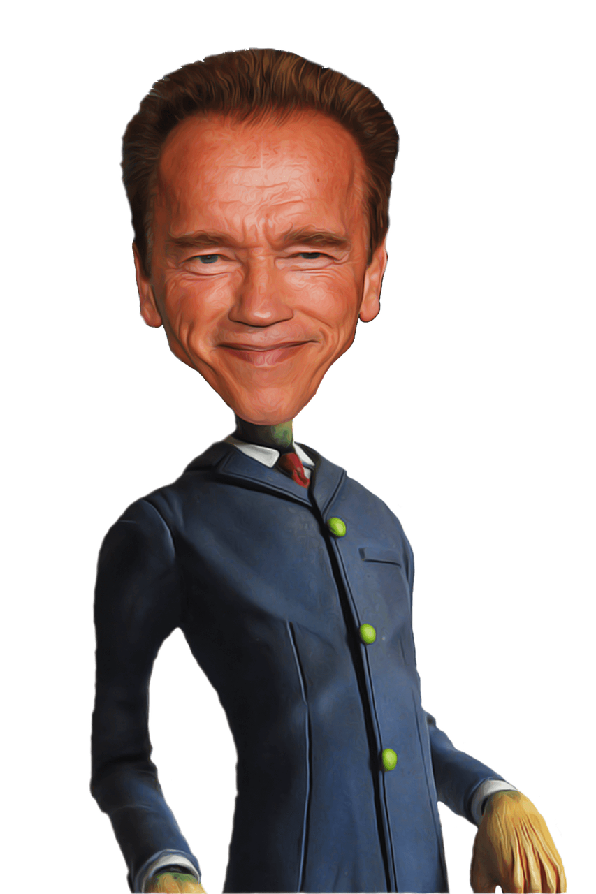 Arnold Schwarzenegger Neck Clipart