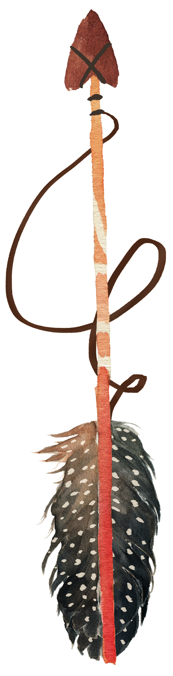 Watercolor Arrow Clipart