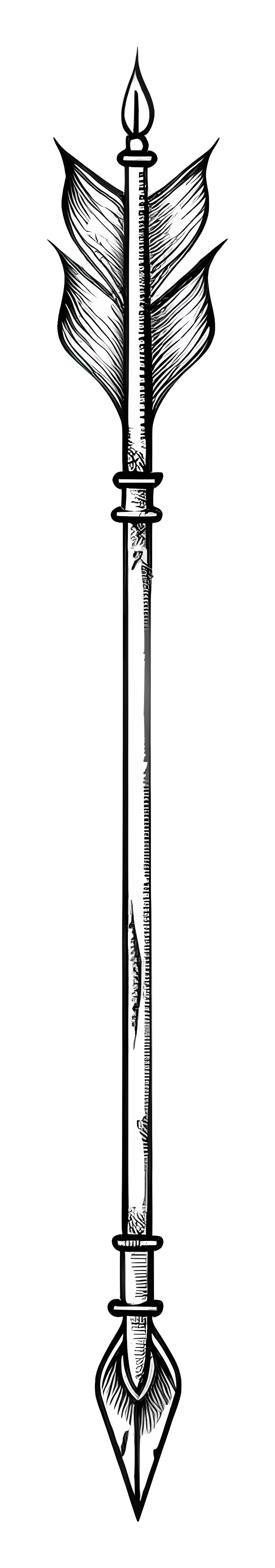 Shiny steel knife on black background Clipart