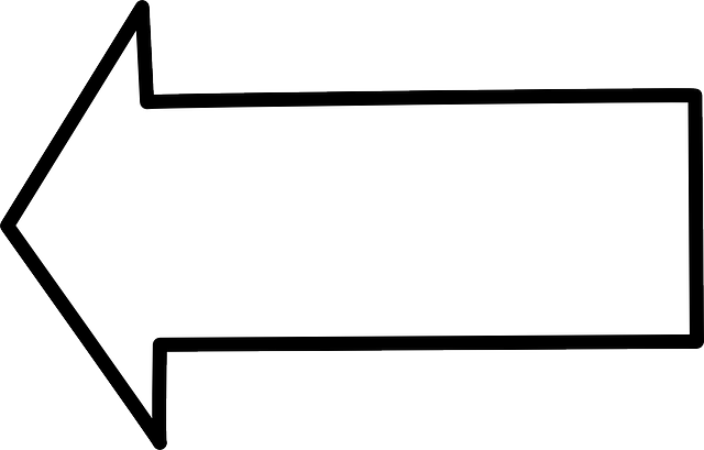 Line Art Arrow Clipart