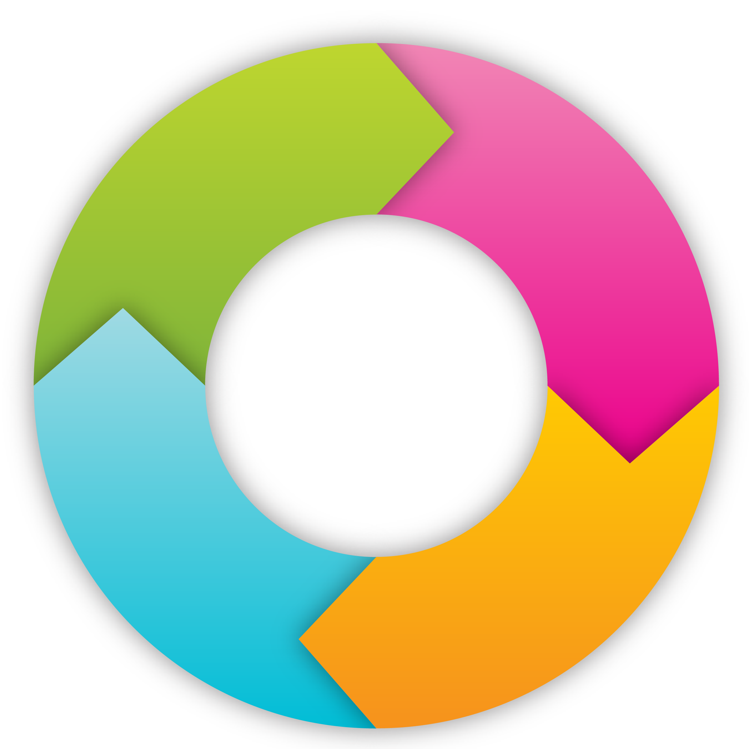 Circle Background Arrow Clipart