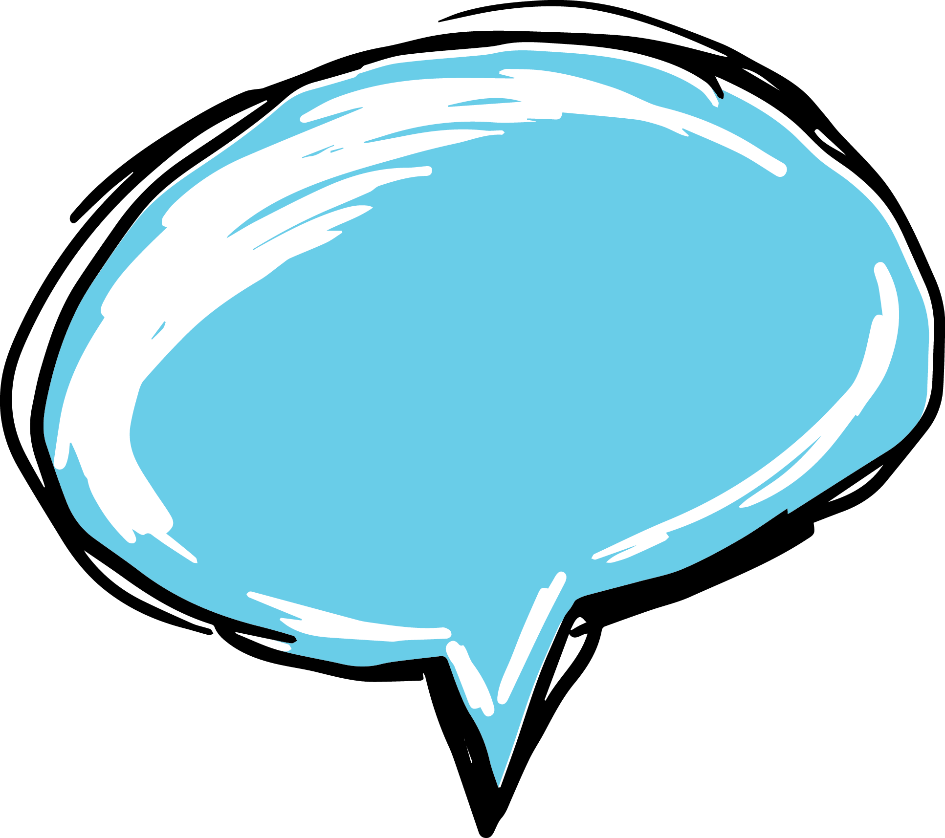 Cartoon Speech Bubble Clipart