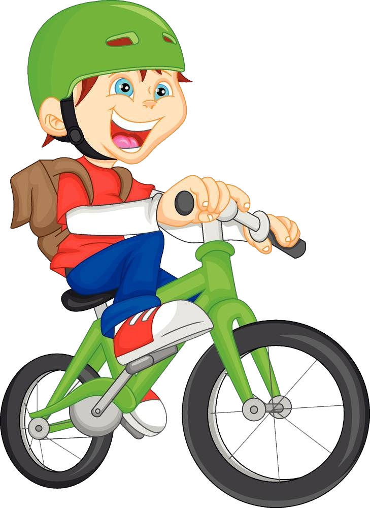 Bicycle Cartoon Clipart