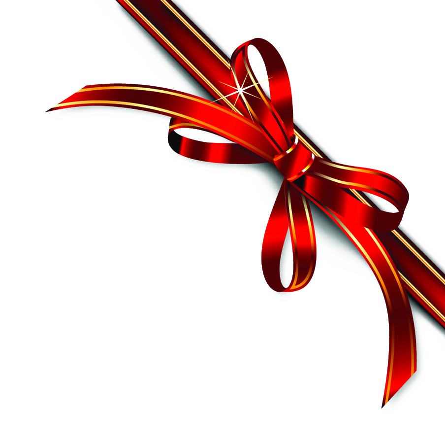 Red Background Ribbon Clipart