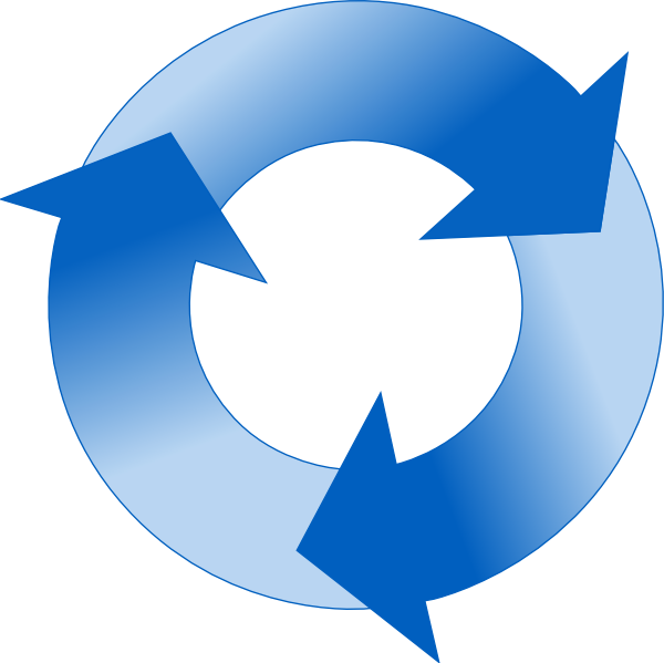Circle Background Arrow Clipart