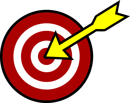 On Target Clipart