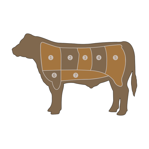 Beef Chart Clipart