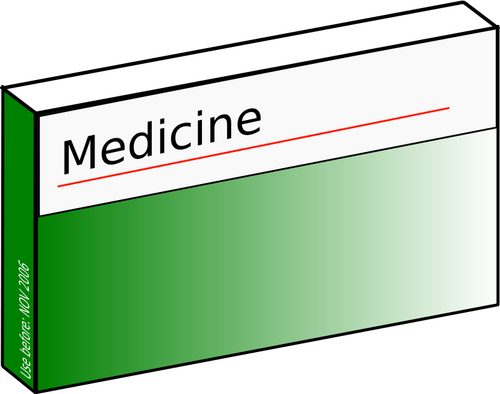 Pharmaceutical Carton Clipart