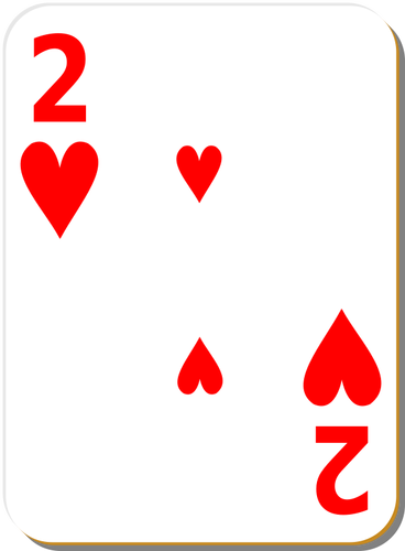 Two Of Hearts Clipart