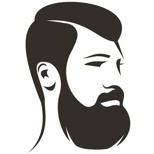 Bearded Man Clip Art Graphics Clipart