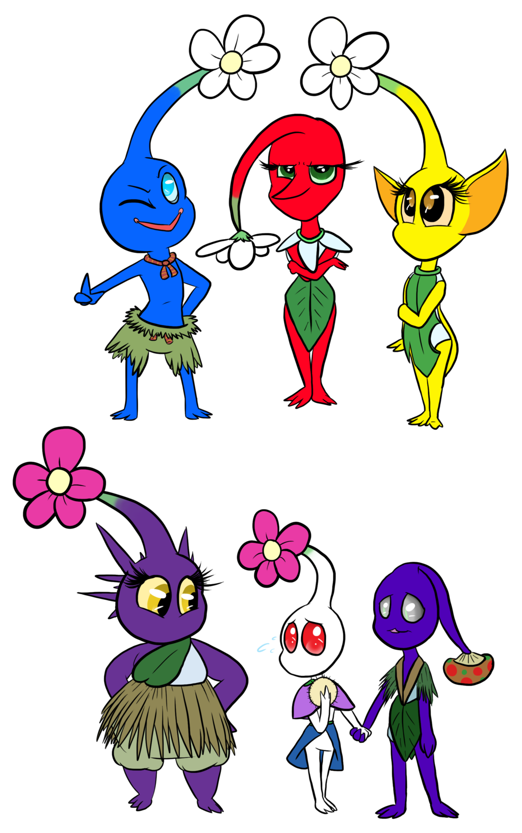 Pikmin Others Art February Free Download PNG HQ Clipart