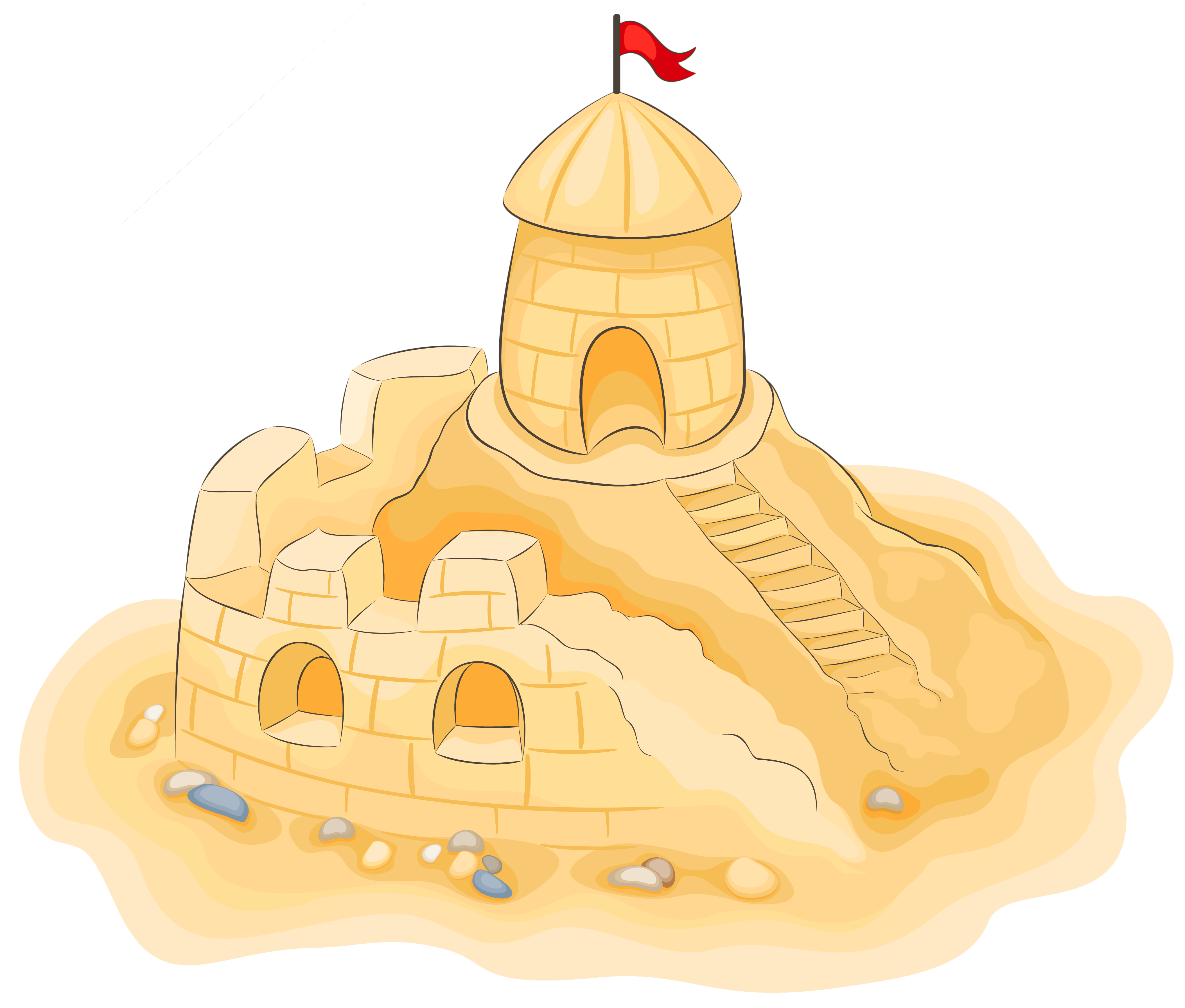 And Picture Play Art Sand Castle Transparent Clipart
