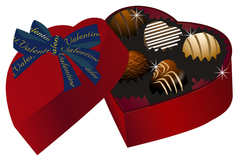 Box Heart Sandwich Valentine'S Valentine Truffle Chocolate Clipart