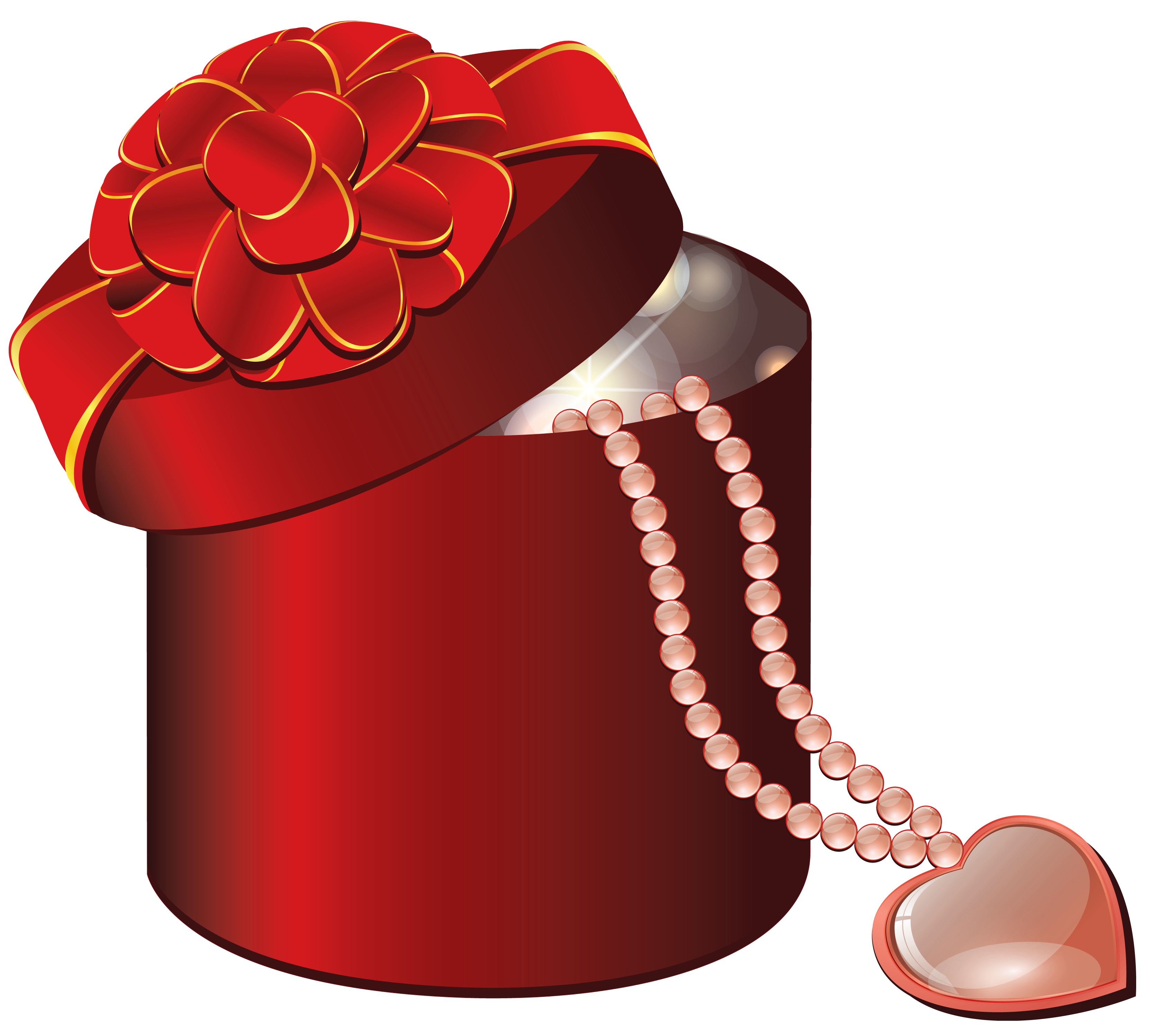Box Heart Round Gift Valentine'S Valentine With Clipart