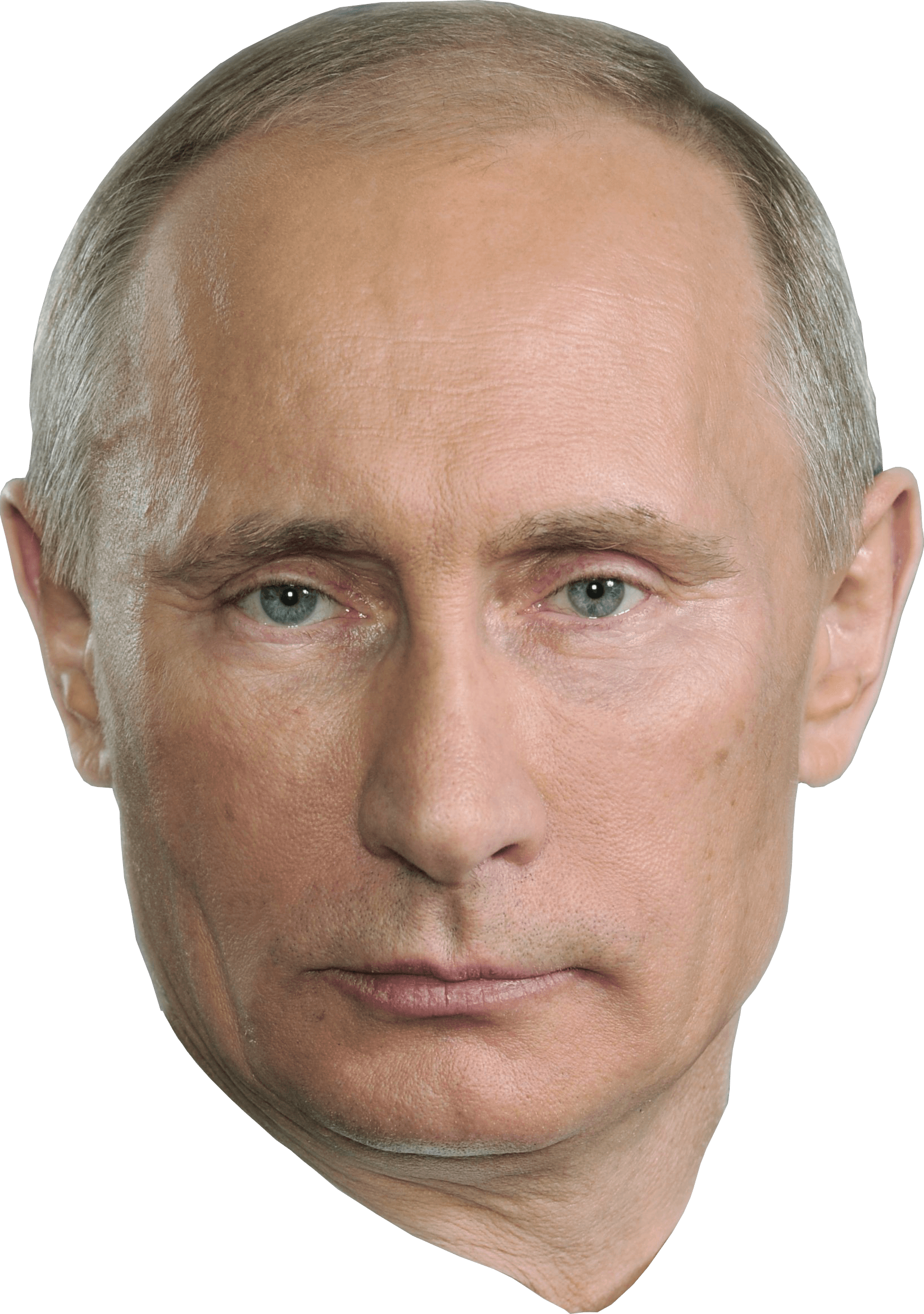Putin Vladimir Mask Face Costume Party Clothing Clipart