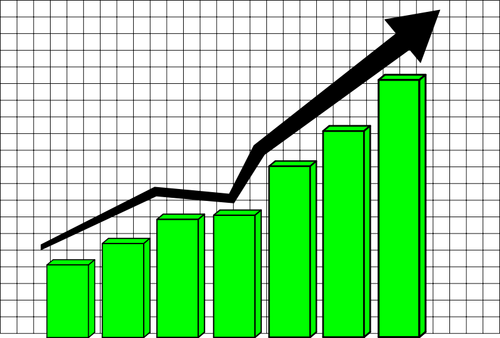 Profit Chart Curve Clipart