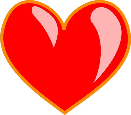Red Heart Favorites Link Clip Ar Clipart