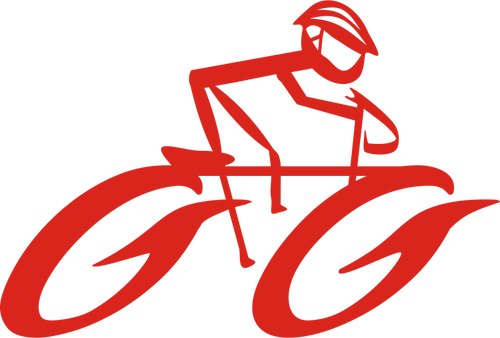 Forward Moving Cycling Logo Clip Art Clipart