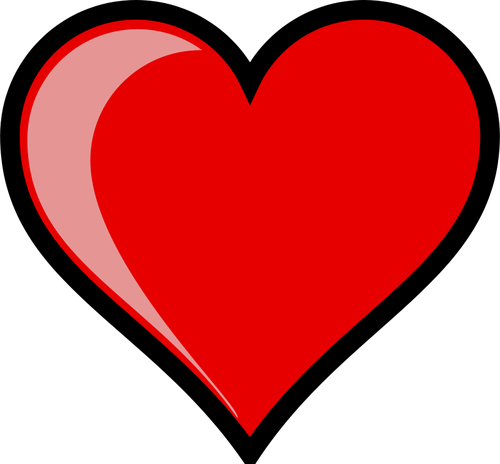 Image Of A Heart Clipart