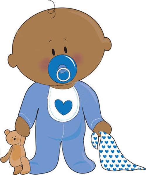 Baby Boy Baby Shower Vector For Clipart