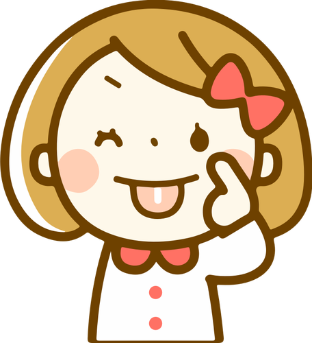 Infantile Taunting Facial Gesture Clipart