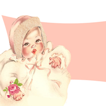 Baby Girl Vintage Baby Pretty Things For Clipart