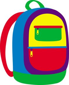 Clip Art On Kangaroos School Backpacks And Clipart