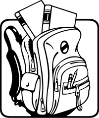 Open Backpack Hd Photos Clipart