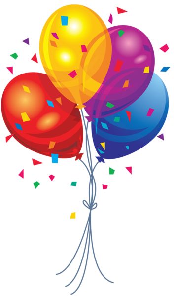 Free Birthday Balloons Pictures Clipart Clipart
